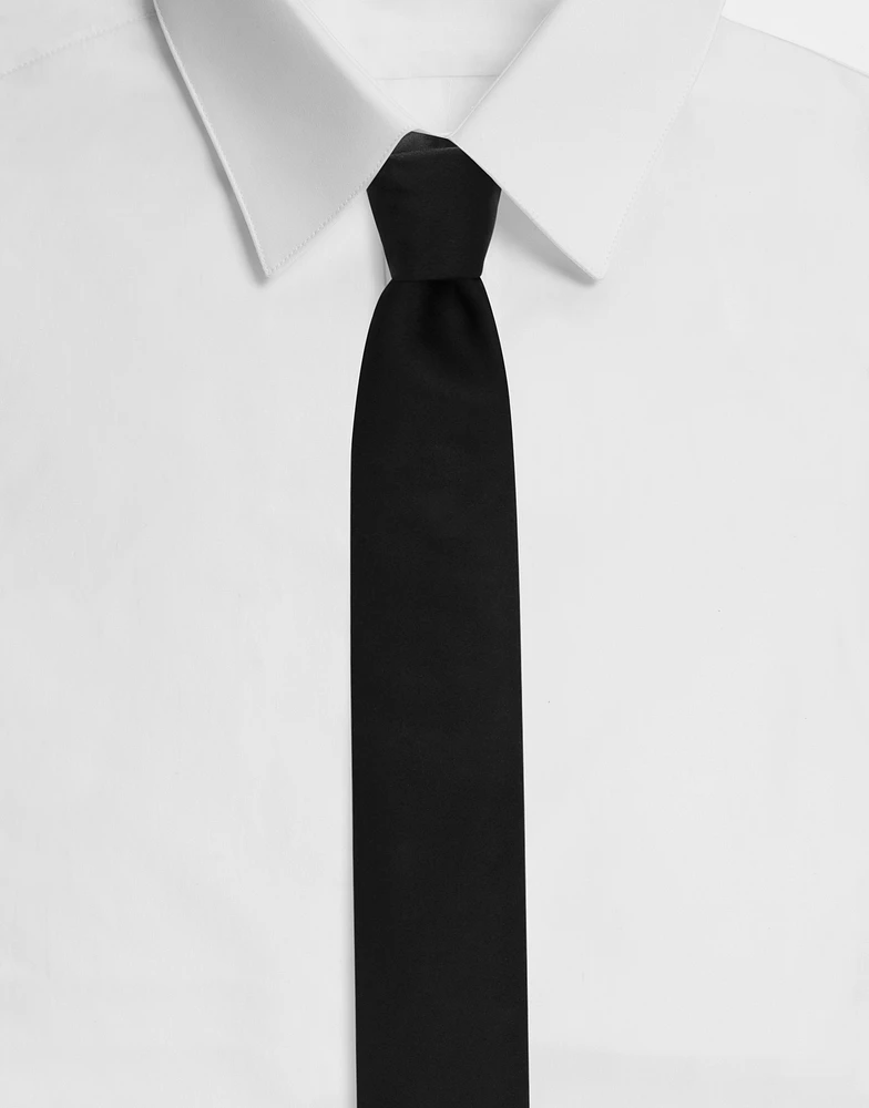 Silk satin Martini tie
