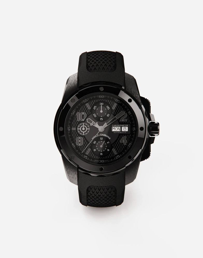 DS5 watch in steel with pvd coating