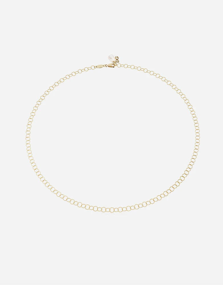 Lettering Necklace 18-carat yellow gold