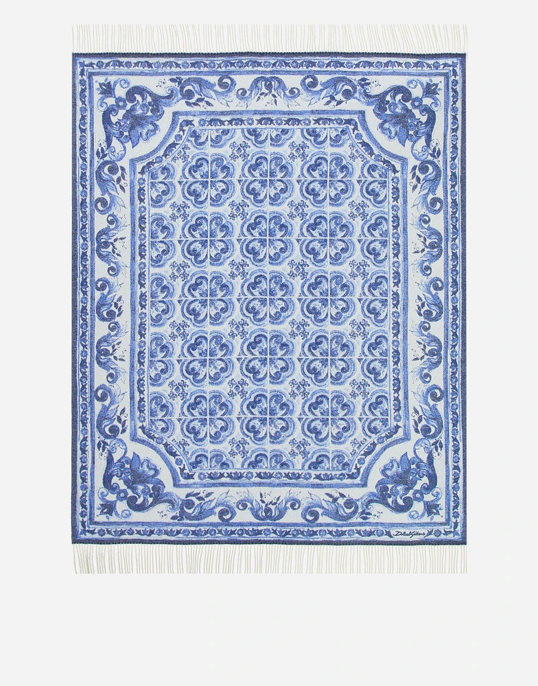 Cashmere Jacquard Blanket