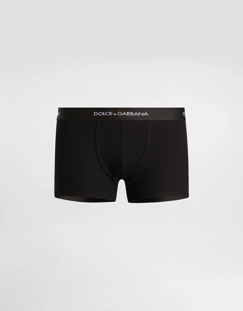 Cotton jersey regular-fit boxers a pack of two