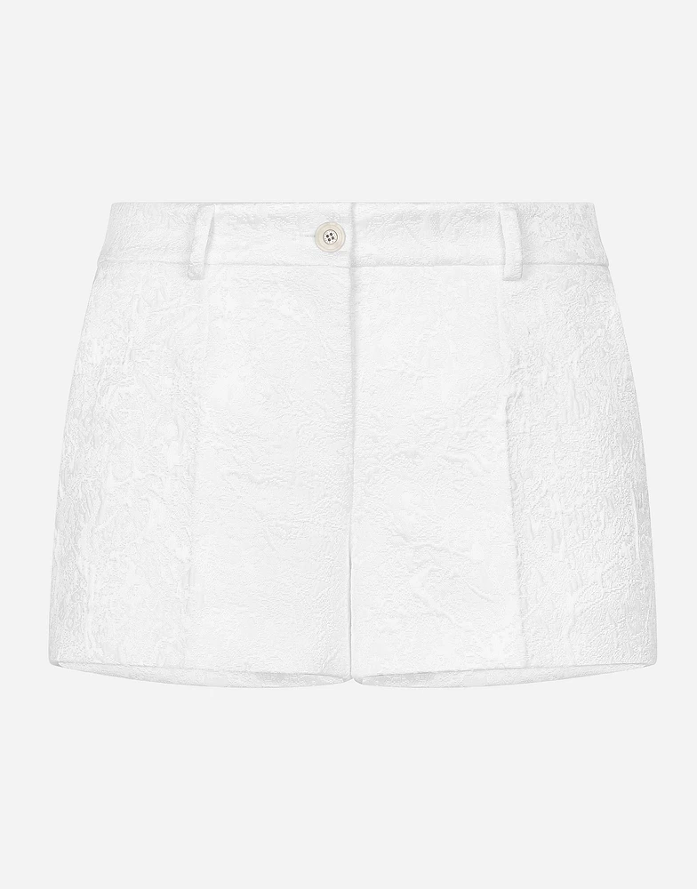 Brocade shorts