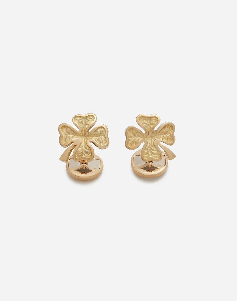 Good Luck Cufflinks18 carat yellow gold