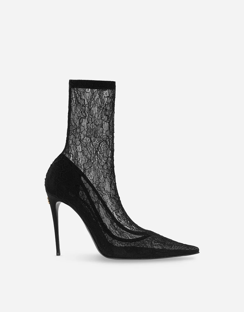 Lace ankle boots