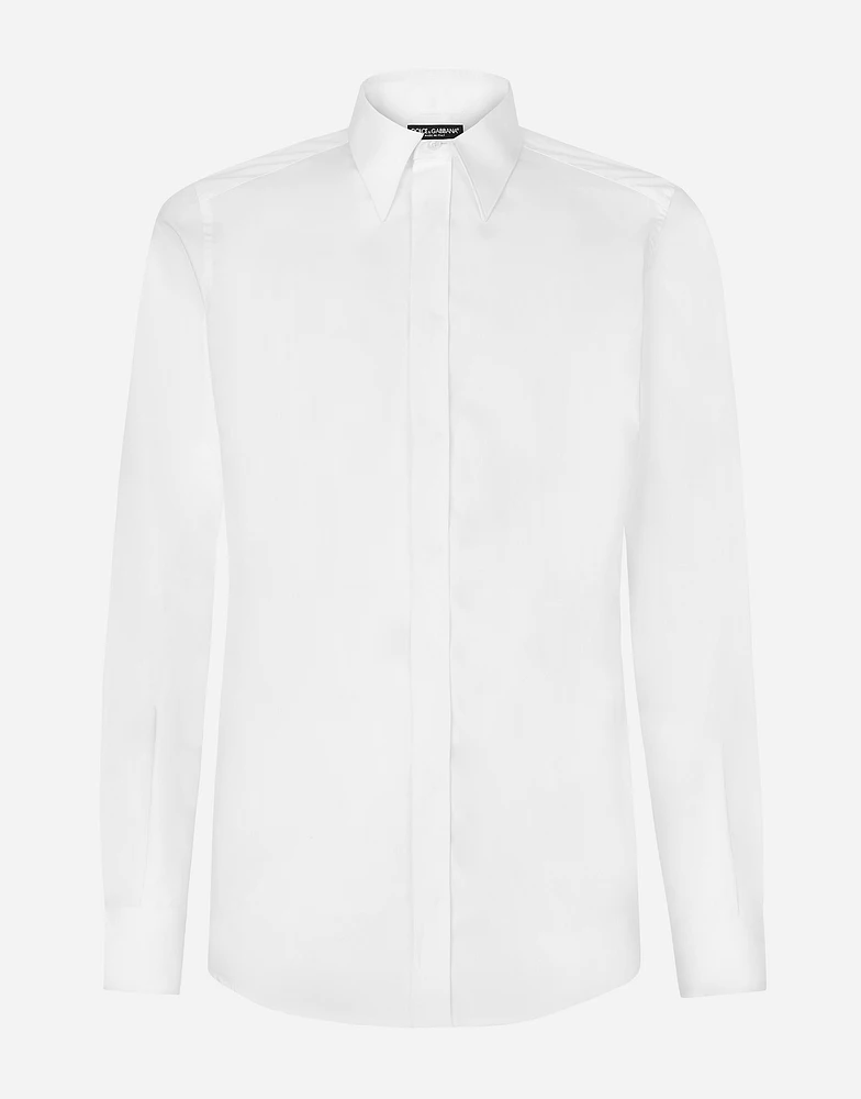 Cotton Martini-fit shirt