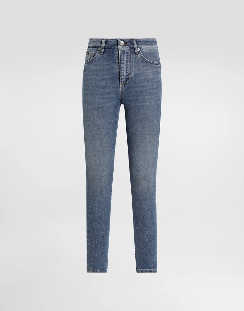 Skinny denim jeans