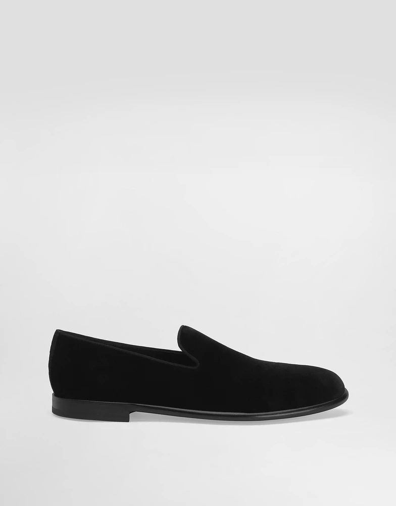 Velvet slippers