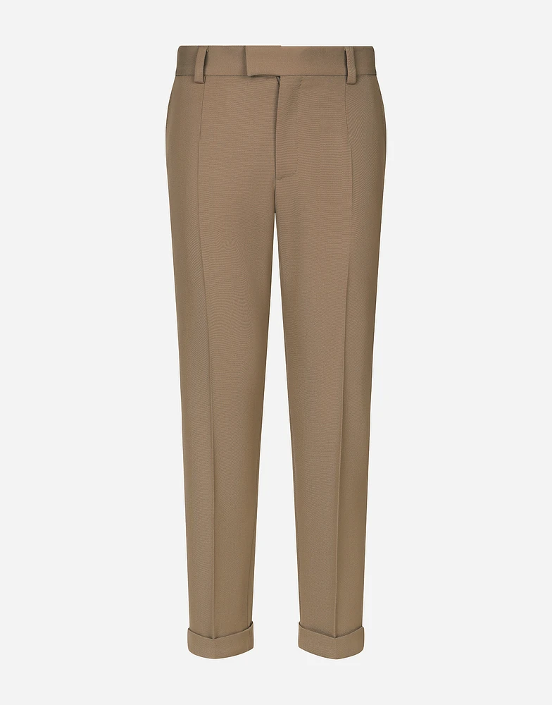 Tailored gabardine pants