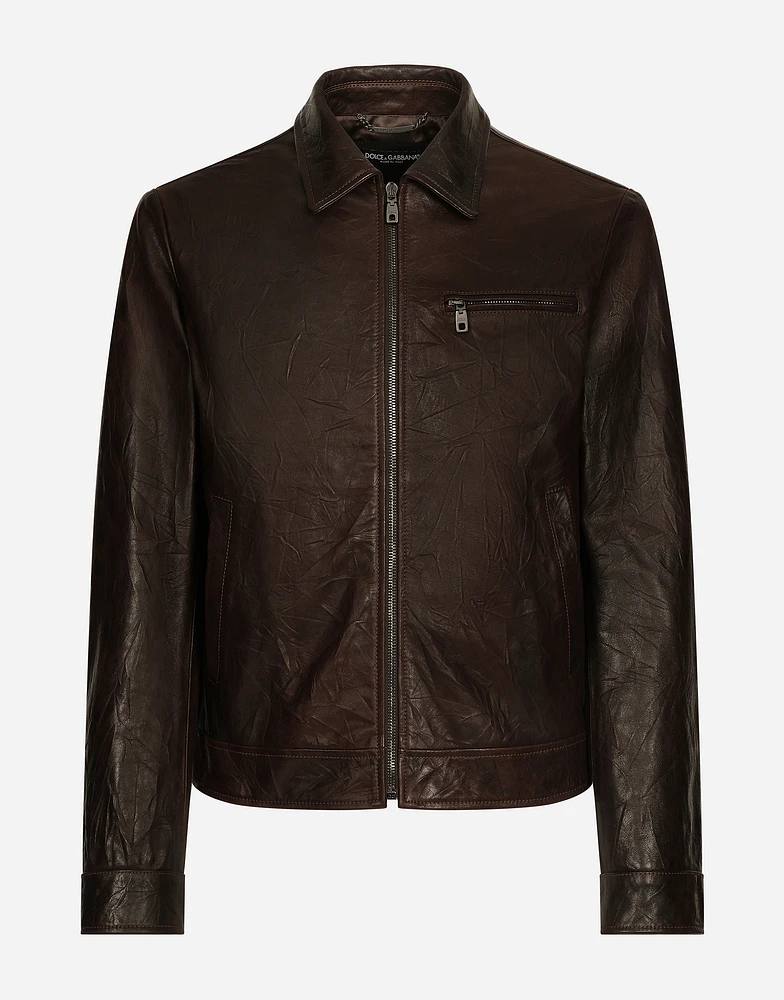 Leather jacket