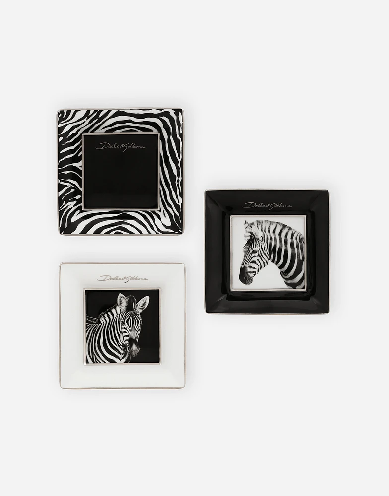 Set 3 Porcelain Trinket Trays