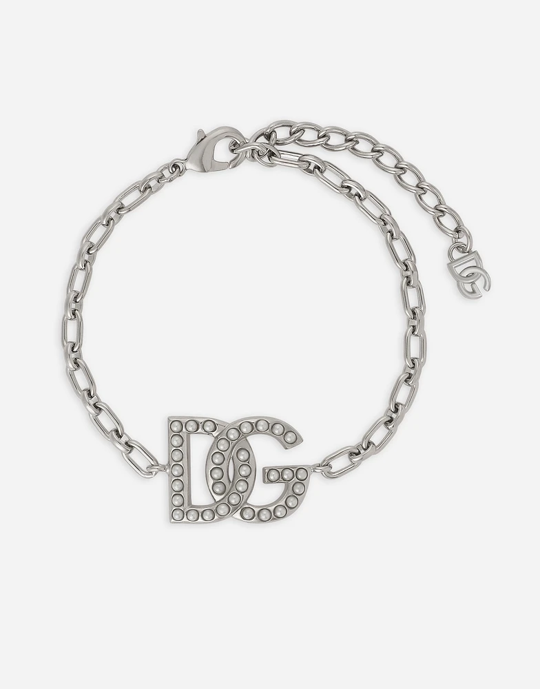 Link bracelet with DG logo