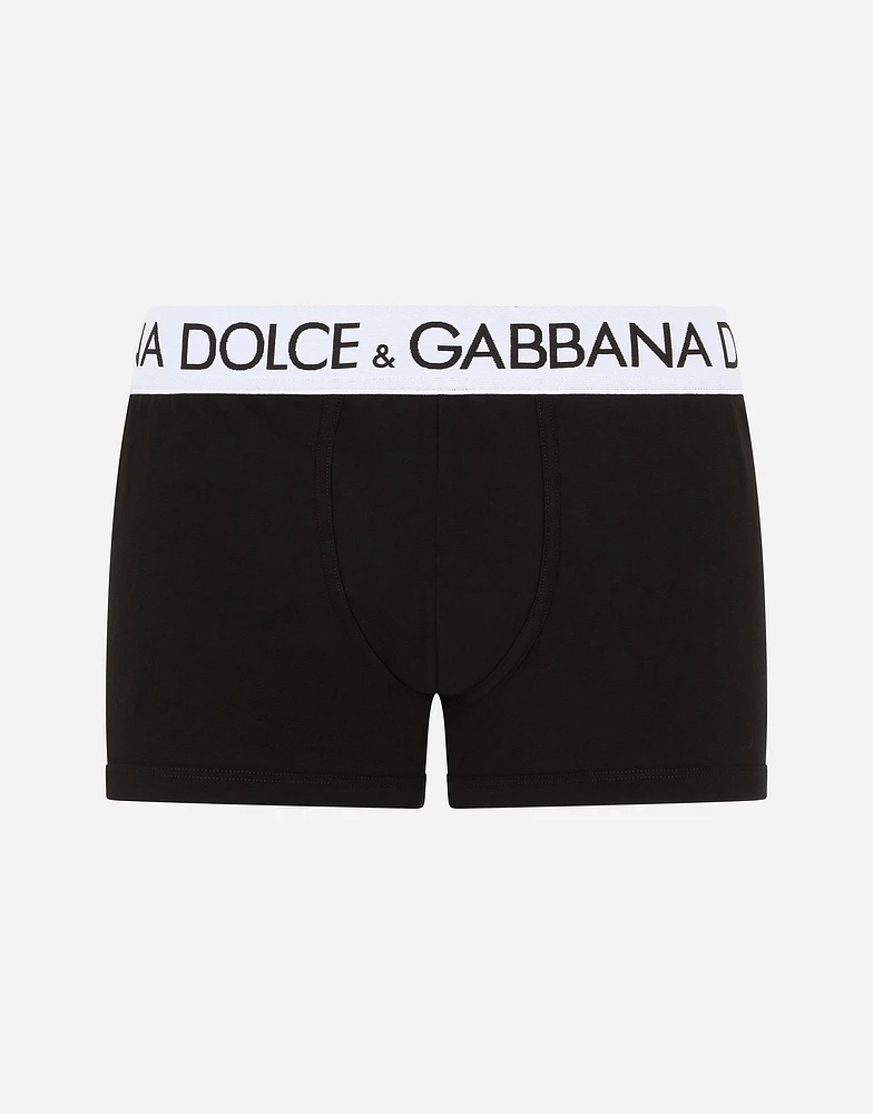 Two-way-stretch cotton jersey regular-fit boxers