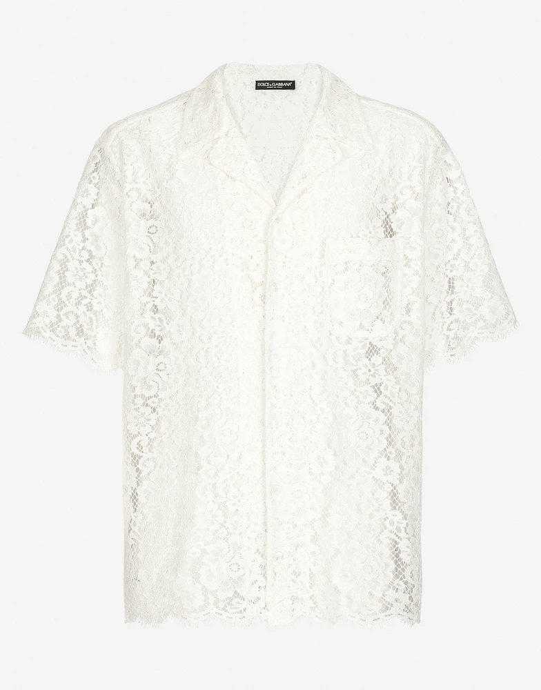 Lace Hawaiian shirt