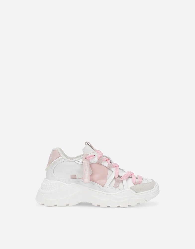 Mixed-material Airmaster sneakers