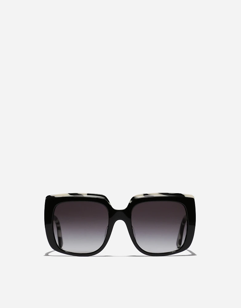 New print sunglasses