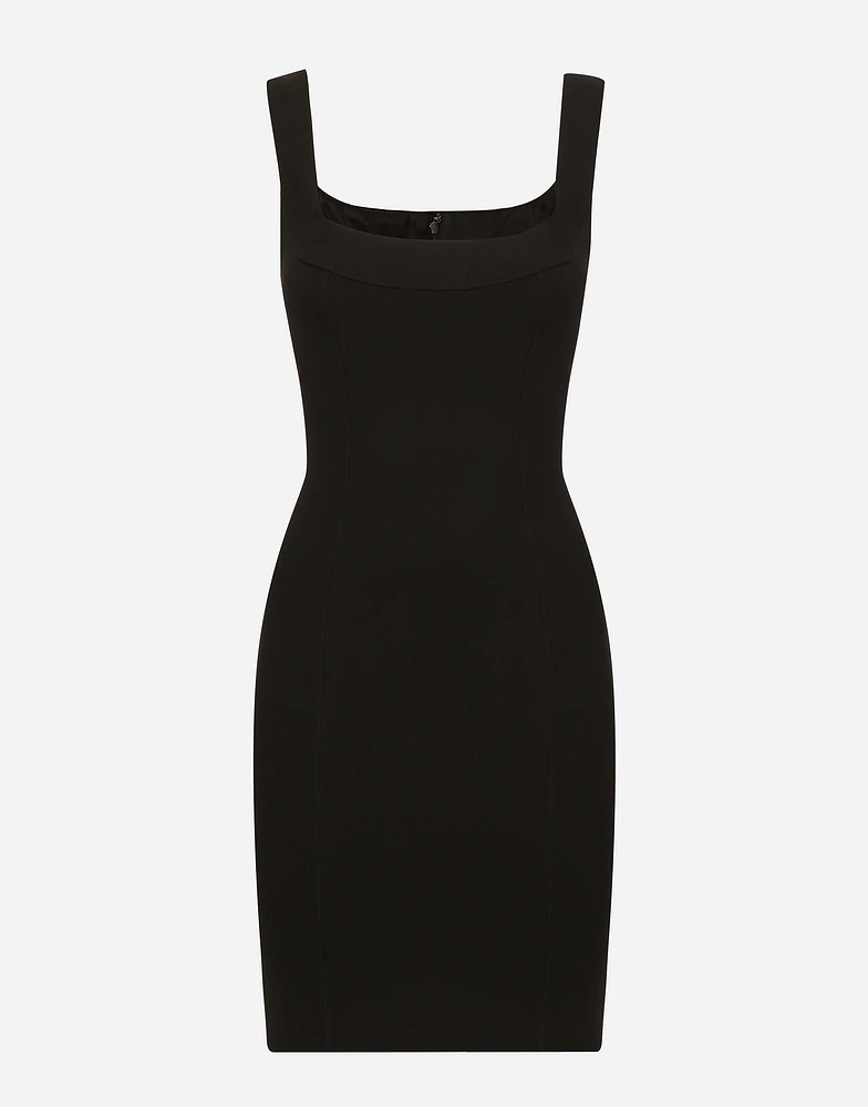 Short jersey sheath dress