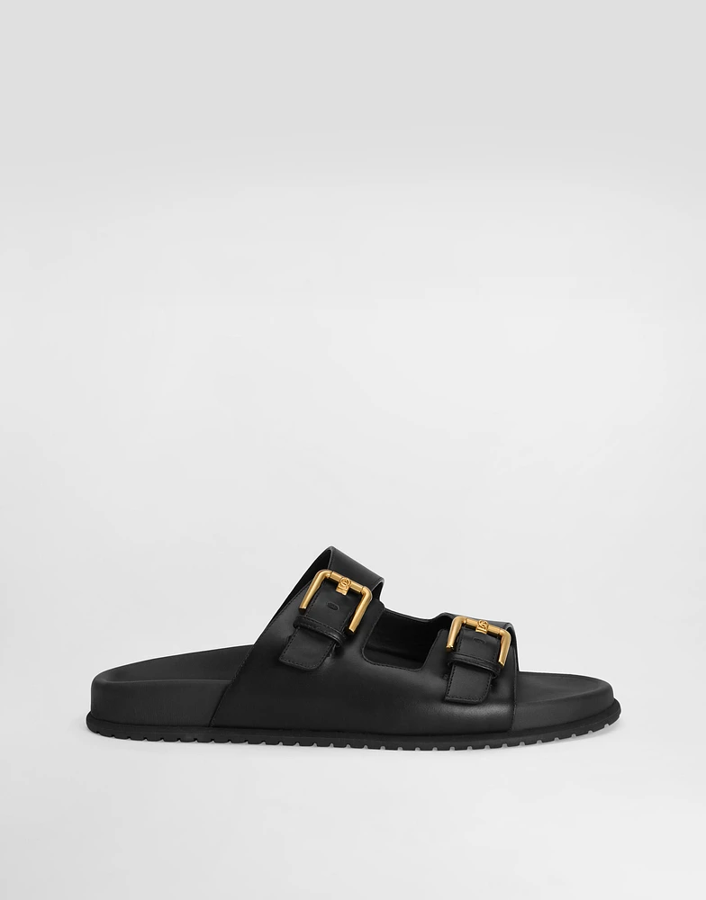 Calfskin sliders