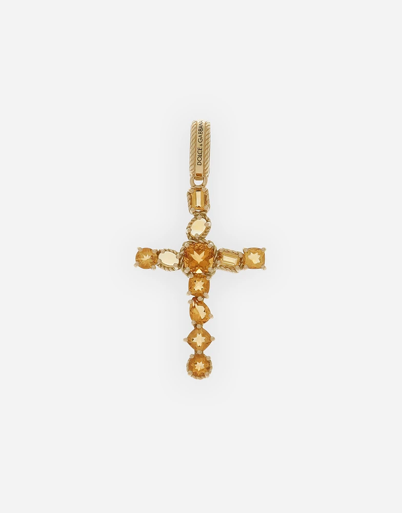 Charm Kids 18-carat yellow gold and citrines