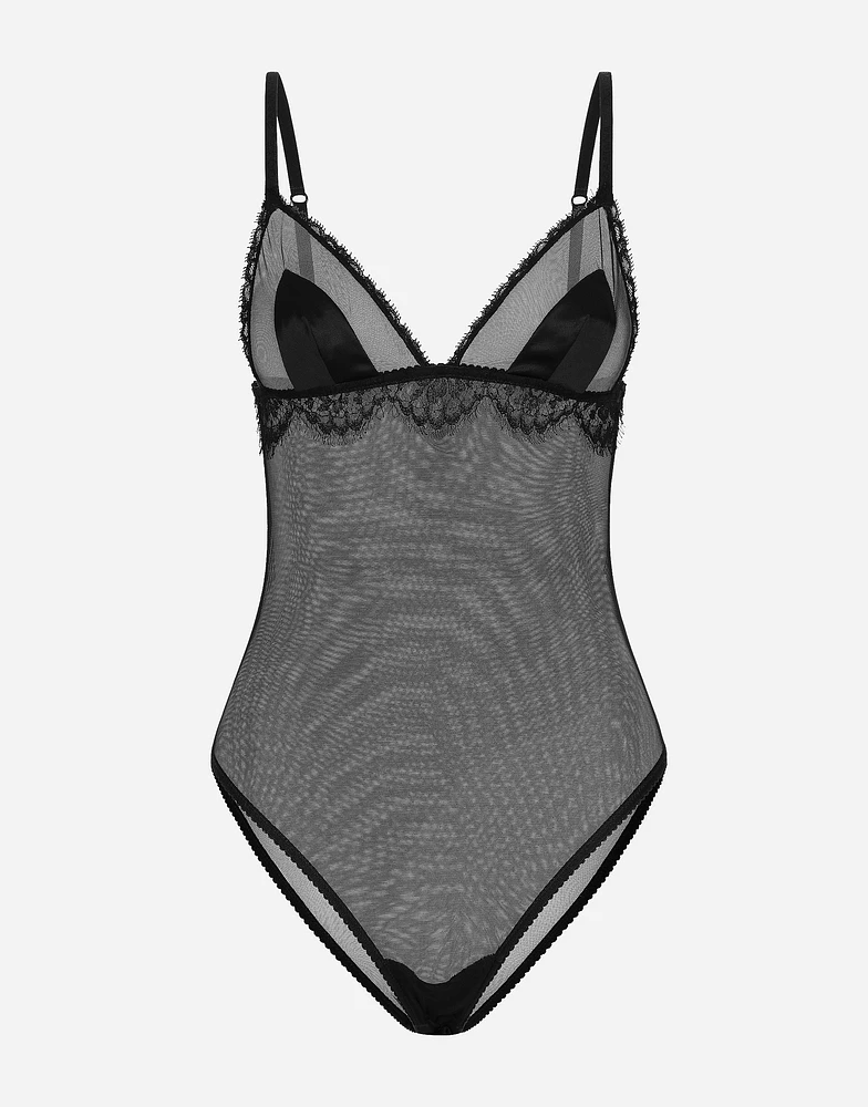 Tulle bodysuit