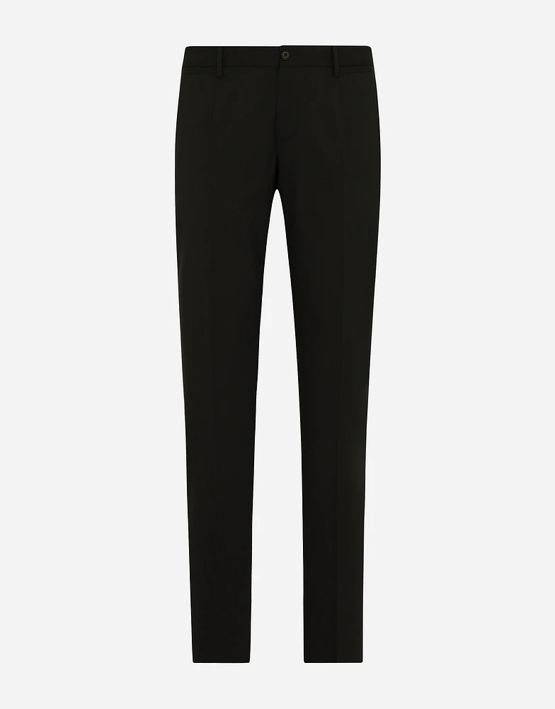 Trousers stretch wool