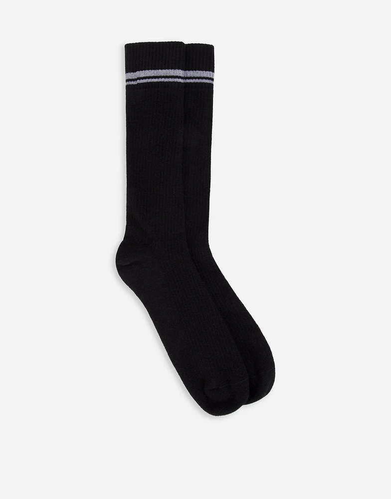 Stretch cotton socks with jacquard DG logo