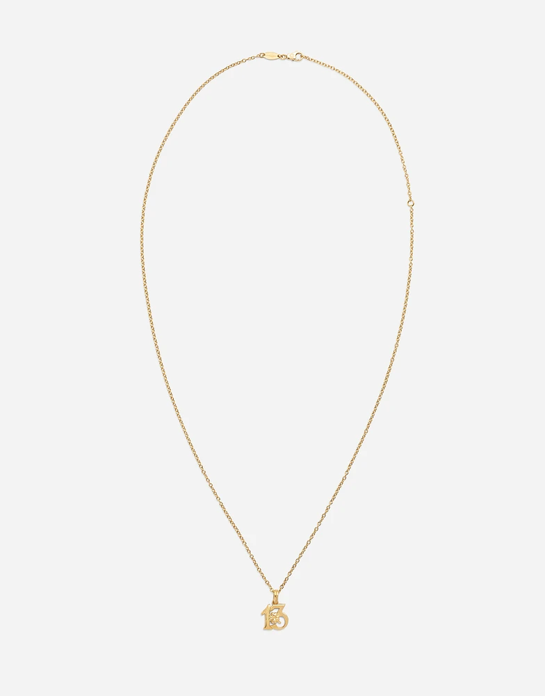 Good Luck Necklace 18 carat yellow gold