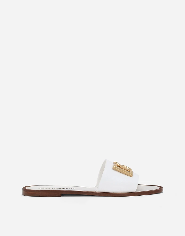 Calfskin sliders