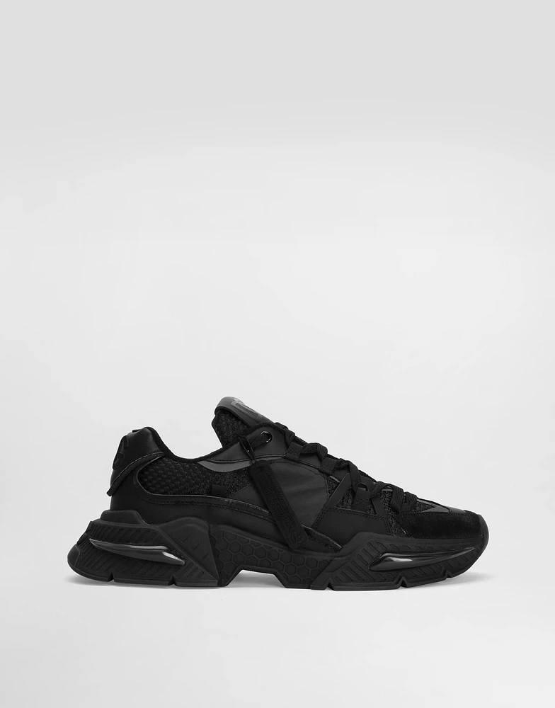 Mixed-material Airmaster sneakers