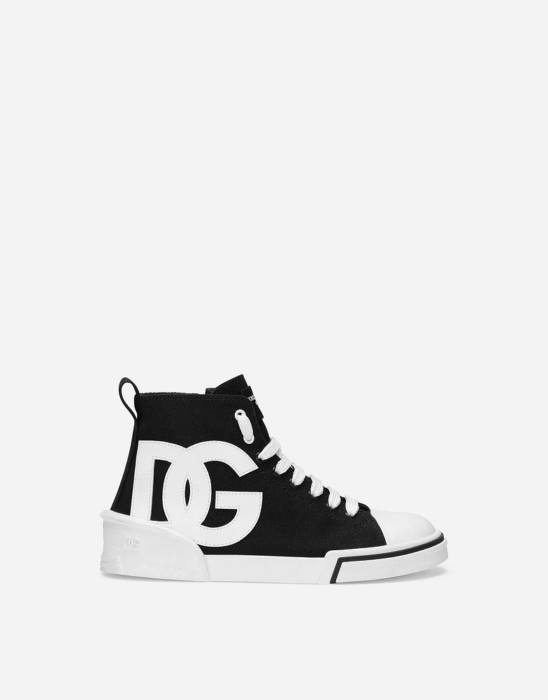 Canvas Portofino Space high-top sneakers