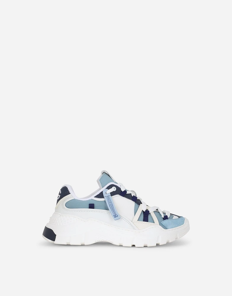 Mixed-material Airmaster sneakers