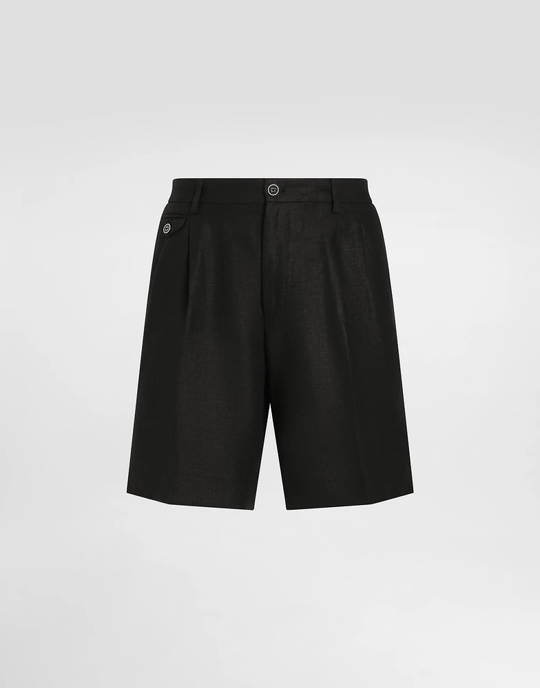 Linen shorts