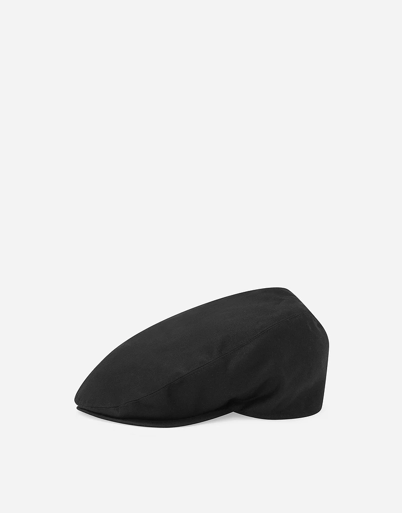 Cotton gabardine flat cap