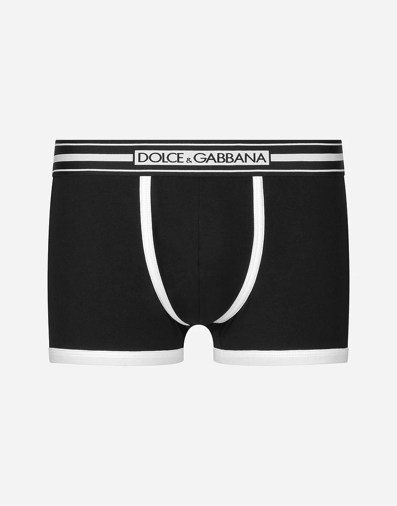Two-way-stretch cotton jersey regular-fit boxers
