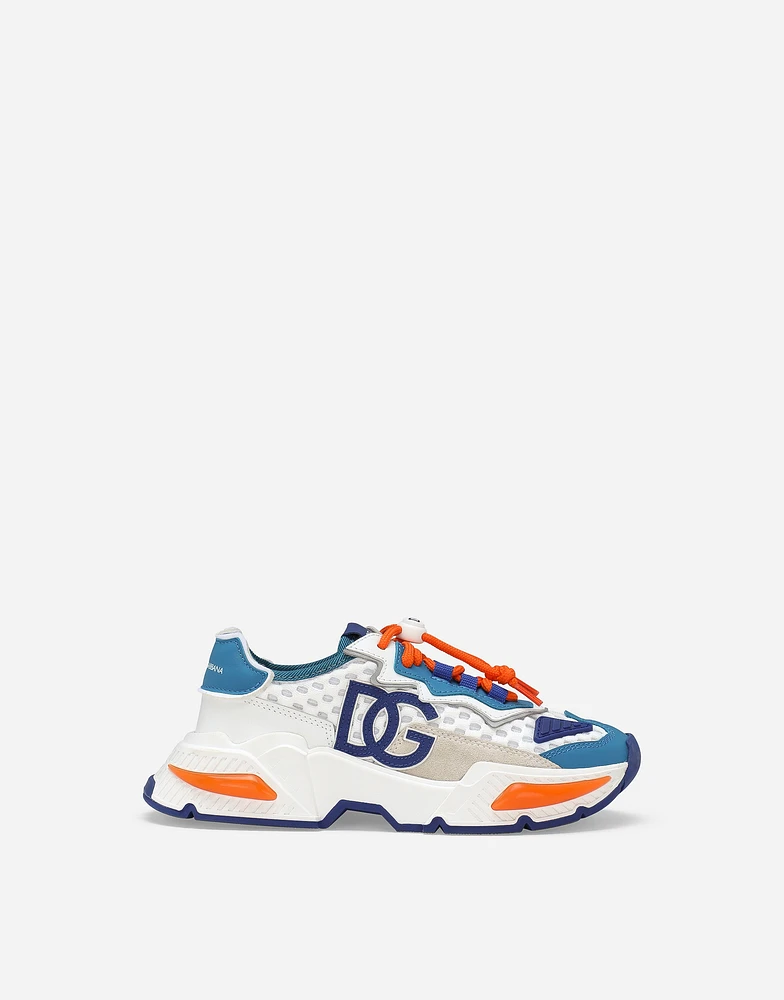 Mixed-materials Daymaster sneakers