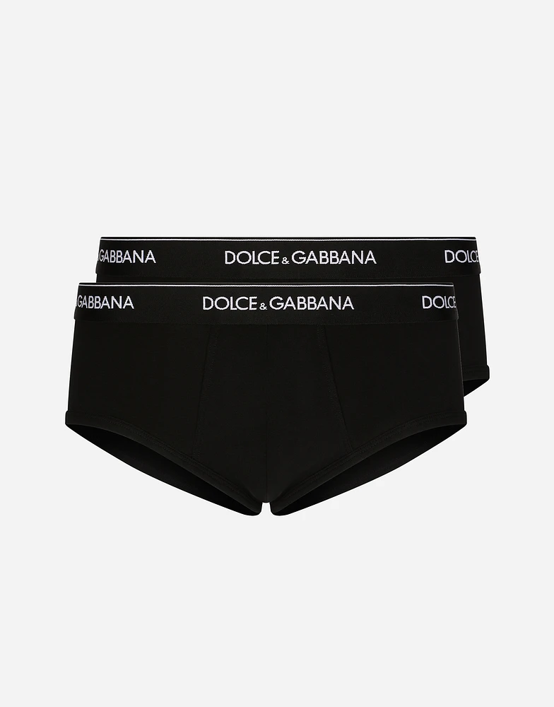 Stretch cotton Brando briefs two-pack