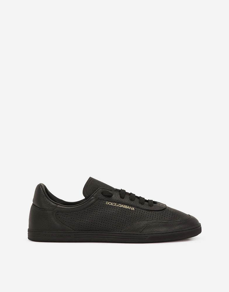 Perforated calfskin Saint Tropez sneakers