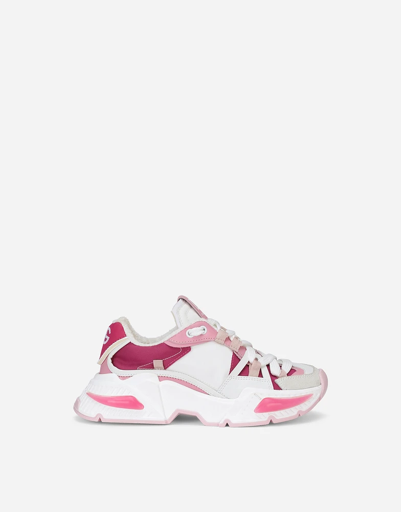 Mixed-material Airmaster sneakers