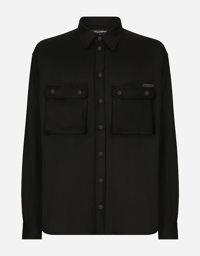 Oversize flannel shirt