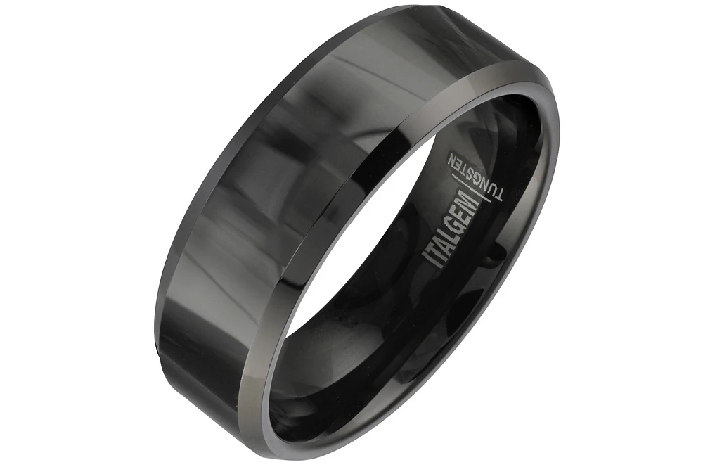 Jonc pour homme - Céramique. Color: noir | Doucet Latendresse