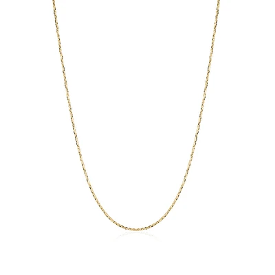 16'' Chain - 10K yellow Gold. Color: yellow | Doucet Latendresse