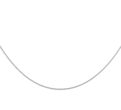 Chain 24'' - Sterling silver with rhodium plated finish. Color: silver | Doucet Latendresse
