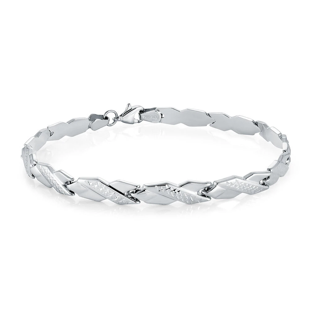 Bracelet pour femme - Argent sterling. Color: blanc | Doucet Latendresse