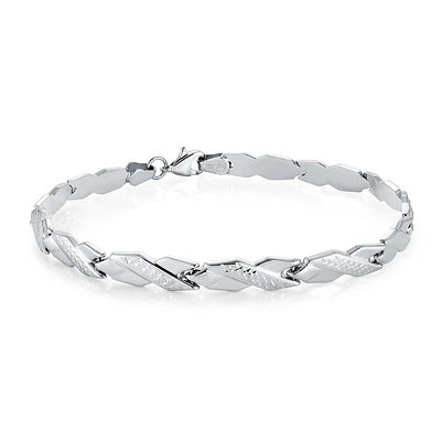 Bracelet pour femme - Argent sterling. Color: blanc | Doucet Latendresse