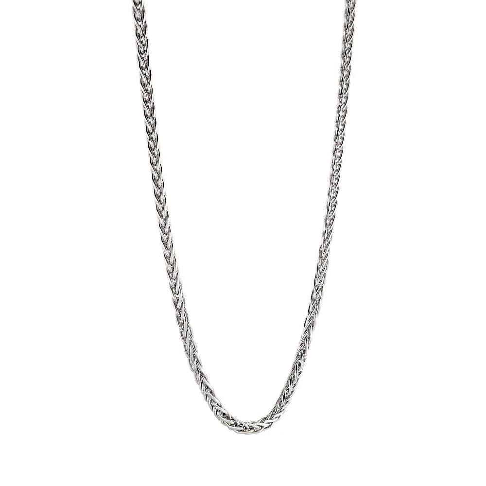 Chaîne 20'' pour femme - Argent sterling. Color: argent | Doucet Latendresse