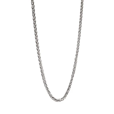 Chaîne 24'' pour femme - Argent sterling. Color: argent | Doucet Latendresse