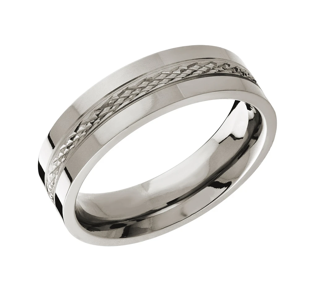 Jonc pour homme - Titane. Color: gris | Doucet Latendresse