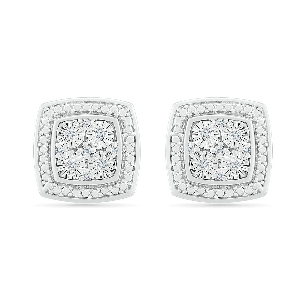 Boucles d'oreilles à tiges fixes pour femme
