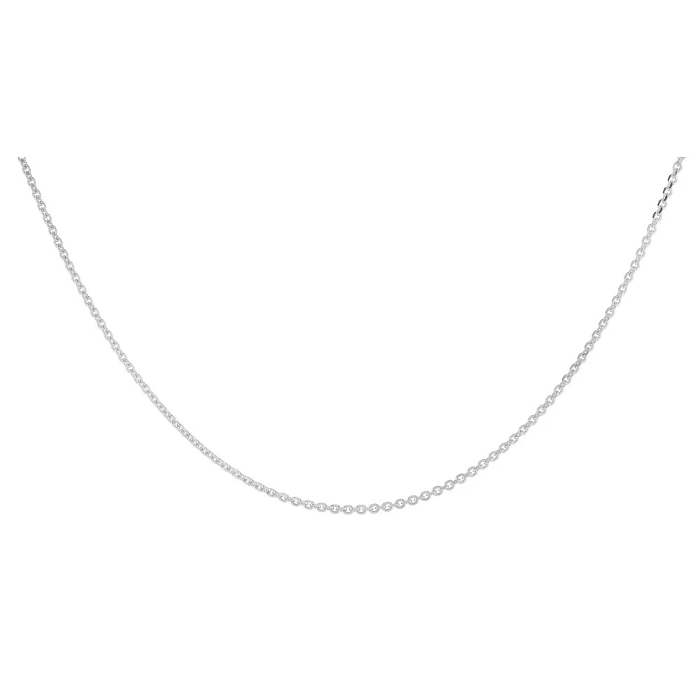 Chaîne 14'' pour femme - Argent sterling .925. Color: argent | Doucet Latendresse