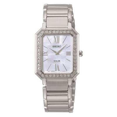 Montre Femme Seiko Accents de Diamants Solaire | Doucet Latendresse