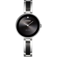 AXIOM watch : two-tone stainless steel bracelet and case with black ion plating. | Doucet Latendresse